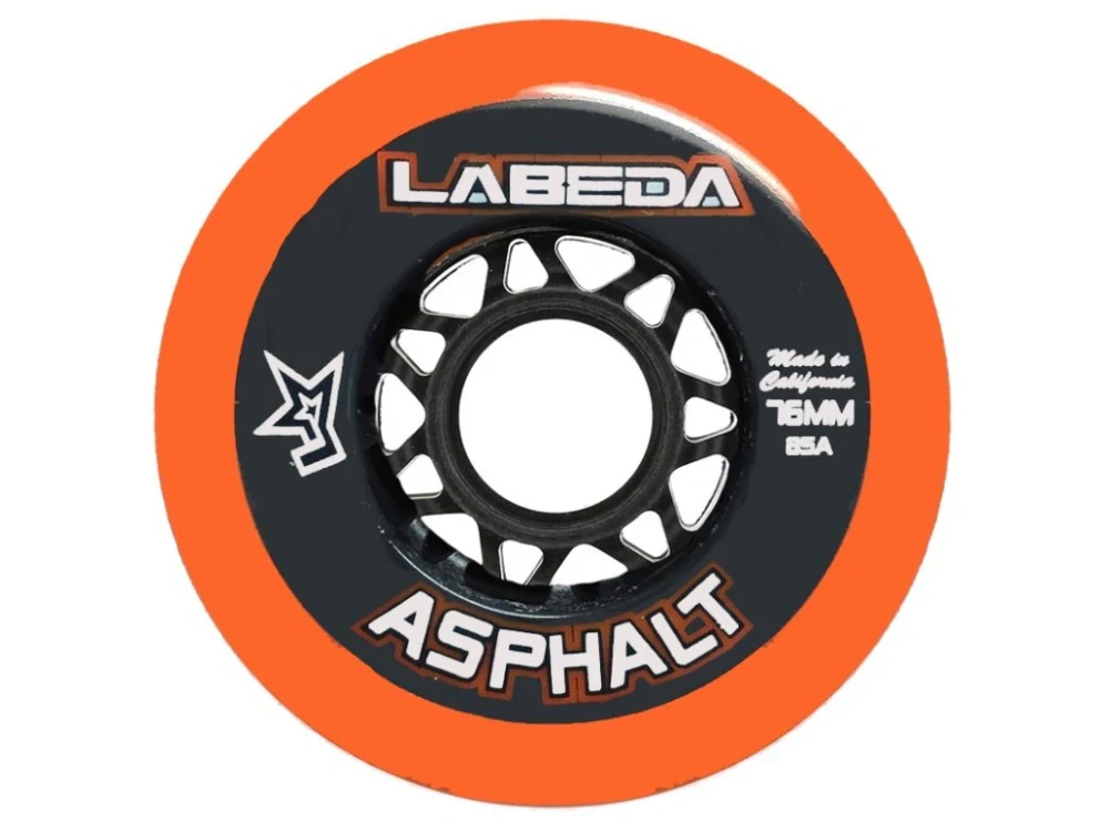 Kolečka Labeda Asphalt Orange 76 mm/85A (4 ks)