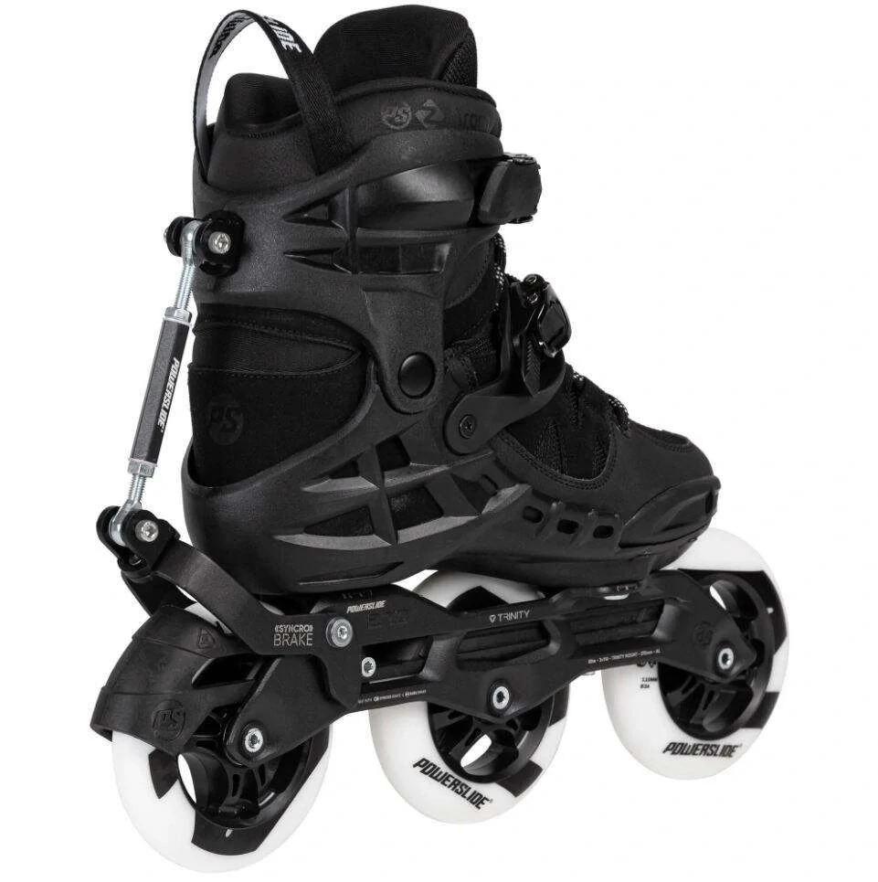 Kolečkové brusle Powerslide Phuzion Argon Syncro Black 110 Trinity