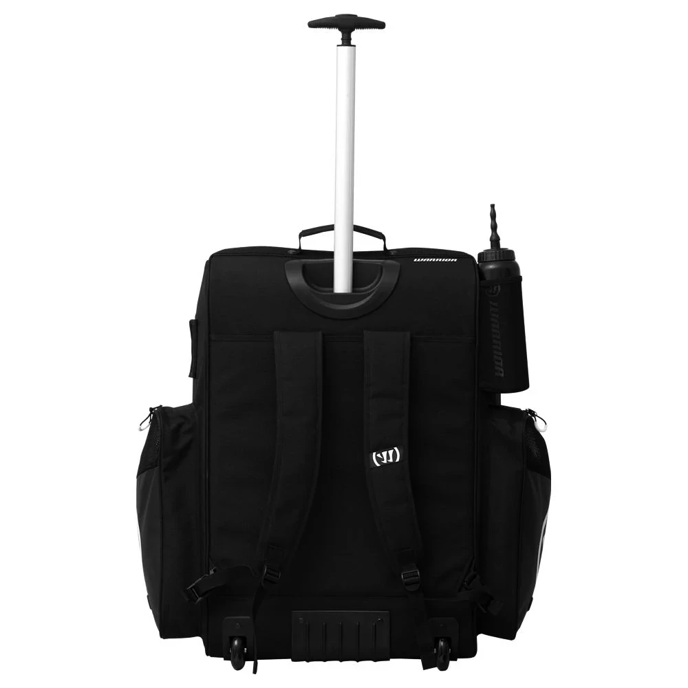 Hokejová taška na kolečkách Warrior Covert A20 Roller Backpack Black Senior