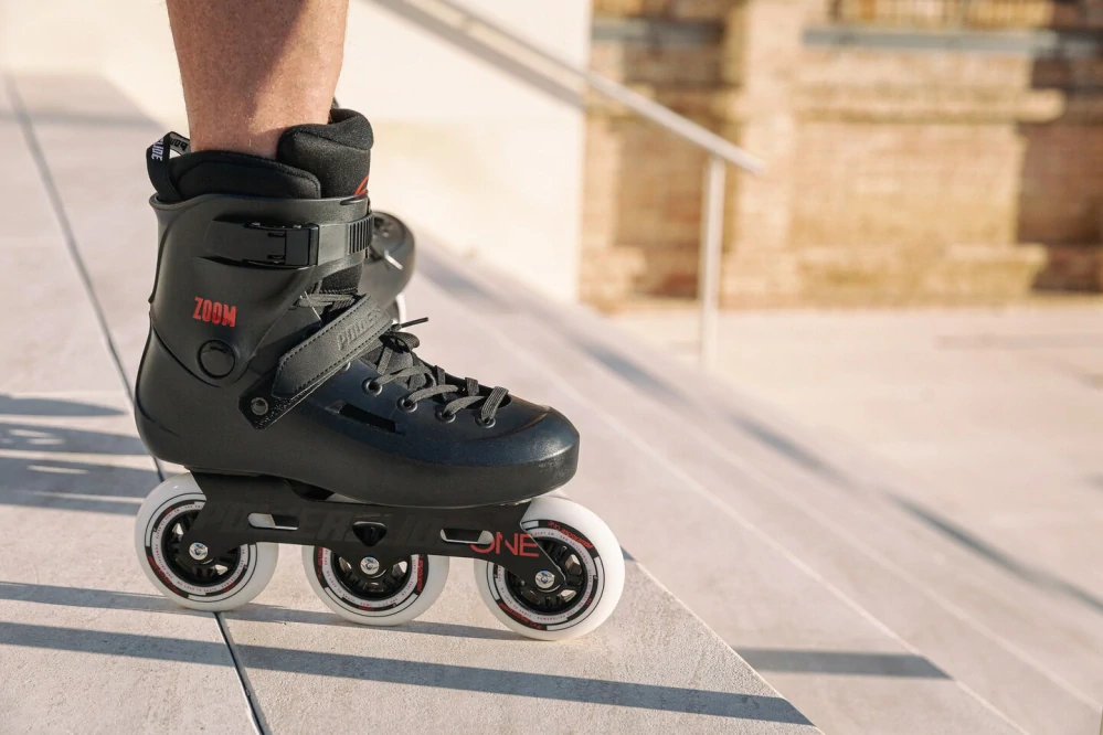 Kolečkové brusle Powerslide One Zoom Black 100