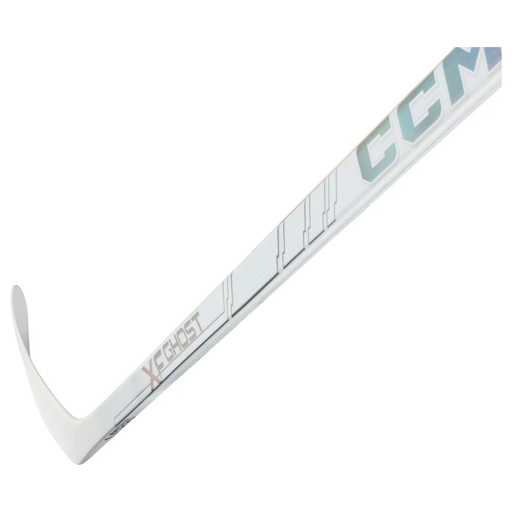 Kompozitová hokejka CCM Tacks XF Ghost White LE Senior