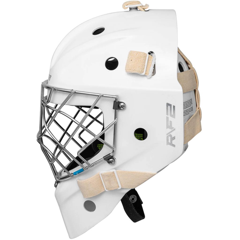 Brankářská maska Warrior Ritual F2 E White 