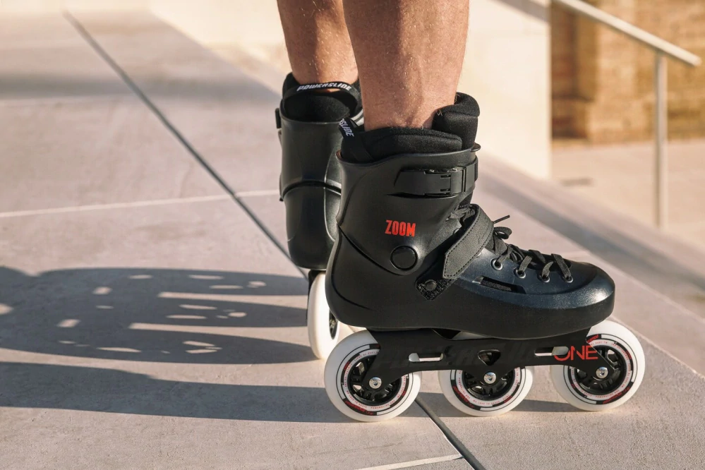 Kolečkové brusle Powerslide One Zoom Black 100