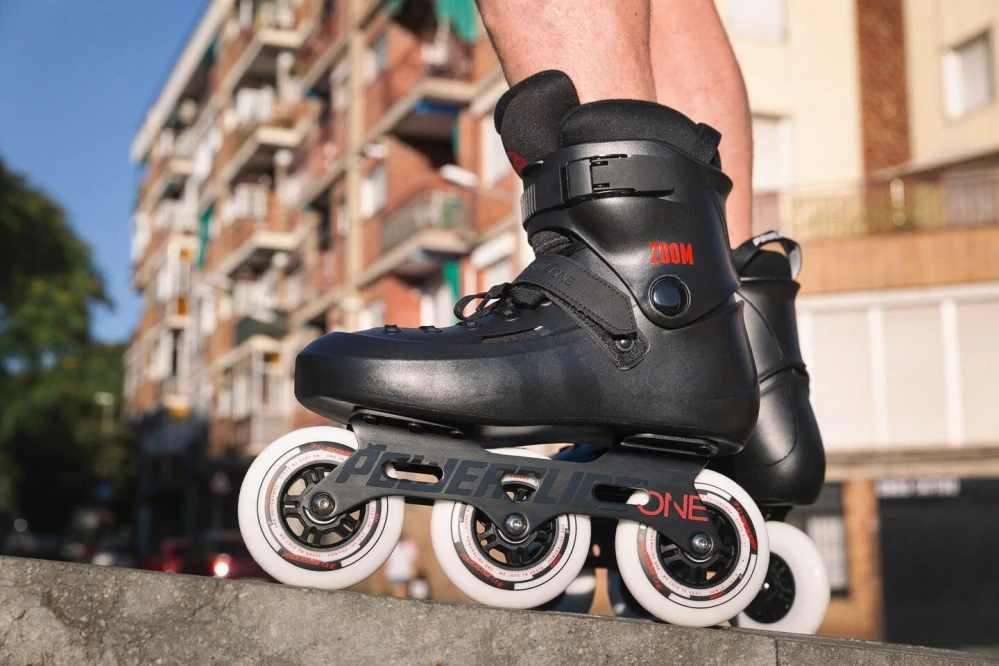 Kolečkové brusle Powerslide One Zoom Black 100