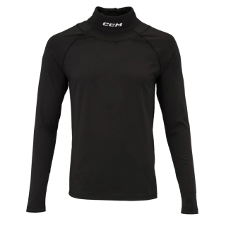 Triko s nákrčníkem CCM Neck Guard Compression SR
