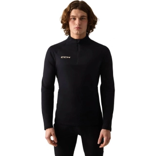 Pánské tričko CCM Outdoor Thermal LS Shirt Black
