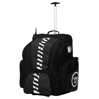 Hokejová taška na kolečkách Warrior Covert A20 Roller Backpack Black Senior
